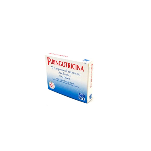 Faringotricina 2,5 mg compresse orodispersibili  tirotricina
