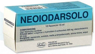 Neoiodarsolo  l-arginina l-2-pirrolidon-5-carbossilato e cianocobalamina
