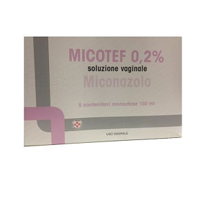Micotef 0,2% soluzione vaginale  miconazolo