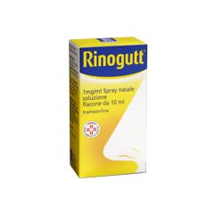 Rinogutt 1 mg/ml spray nasale soluzione  tramazolina