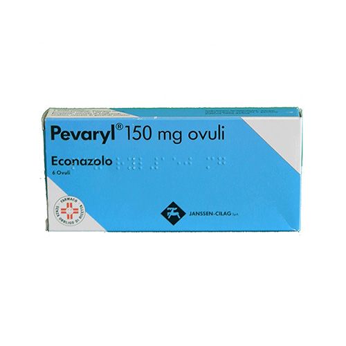 Pevaryl 50 mg ovuli  pevaryl 150 mg ovuli  pevaryl 150 mg ovuli a rilascio prolungato  econazolo nitrato