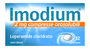 Imodium 2 mg compresse orosolubili  loperamide cloridrato