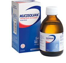 Mucosolvan 15 mg/5 ml sciroppo gusto frutti di bosco  ambroxolo
