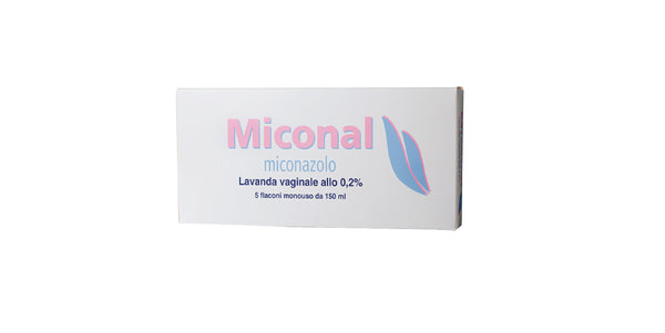 Miconal "0,2% soluzione vaginale"5 flaconi"