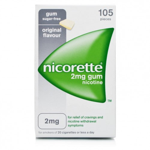 Nicorette "2 mg gomme da masticare medicate"105 gomme"