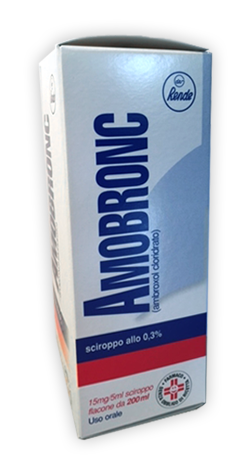 Amobronc 3 mg/ml sciroppo ambroxolo cloridrato