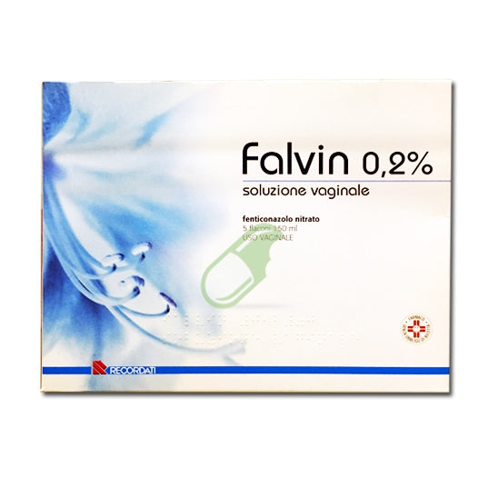 Falvin "0,2% soluzione vaginale"5 flaconi 150 ml"