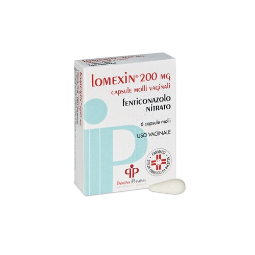 Lomexin "200 mg capsule molli vaginali"6 capsule"