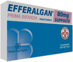 Efferalgan lattanti 80 mg supposte  efferalgan prima infanzia 150 mg supposte  efferalgan bambini 300 mg supposte  paracetamolo
