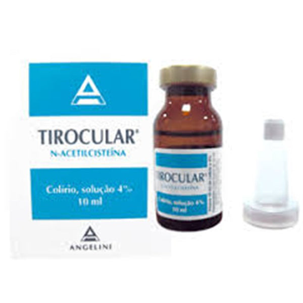 Tirocular 4% collirio, soluzione  acetilcisteina