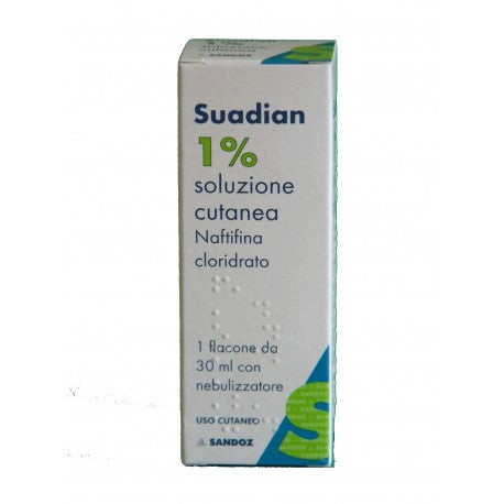 Suadian 10 mg/ml soluzione cutanea  naftifina cloridrato