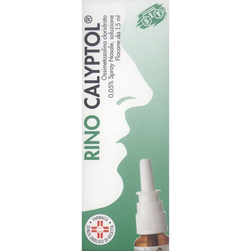 Rino calyptol 0,5 mg/ml spray nasale, soluzione  ossimetazolina cloridrato