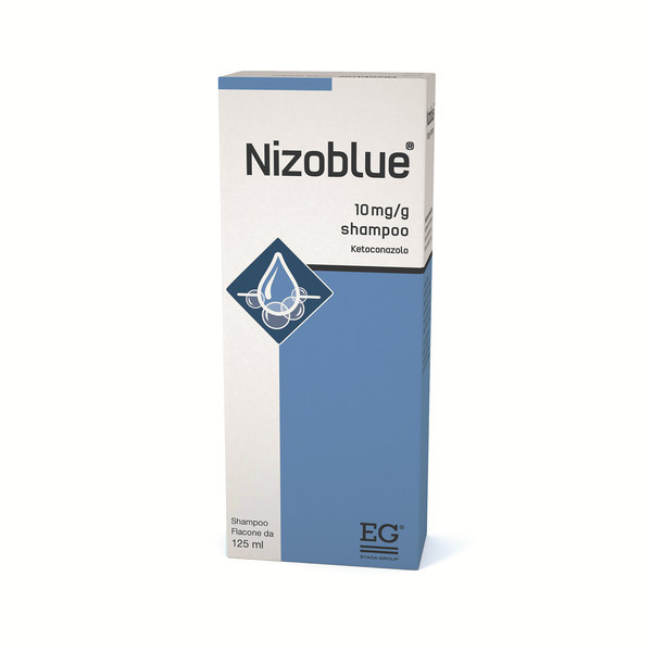 Nizoblue 10 mg/g shampoo  ketoconazolo