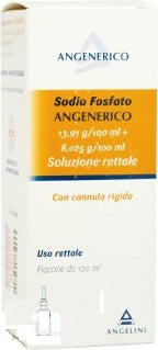 Sodio fosfato angenerico 12,91 g/100 ml + 8,025 g/100 ml soluzione rettale