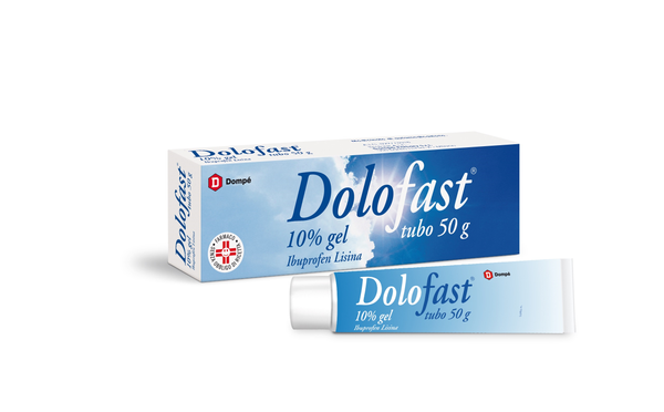 Dolofast  ibuprofene sale di lisina 10% gel