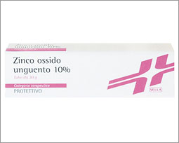 Zinco ossido sella 10 % unguento  zinco ossido  medicinale equivalente