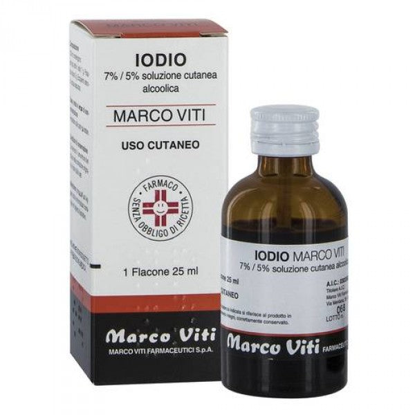 MARCO VITI iodio soluzione cutanea 7%/5% 25 ml