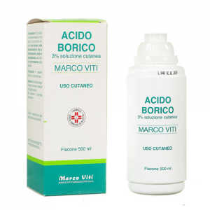 MARCO VITI Acido borico 3% soluzione cutanea 500ml