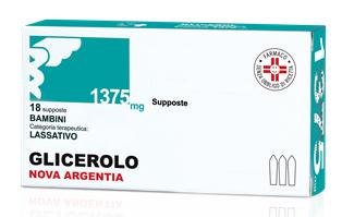 Glicerolo nova argentia bambini 1375 mg supposte  glicerolo nova argentia adulti 2250 mg supposte  glicerolo