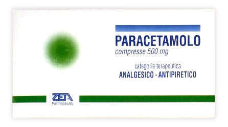 Paracetamolo zeta 500 mg compresse paracetamolo