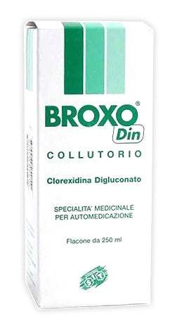 Broxo din 200 mg/100 g collutorio  clorexidina digluconato