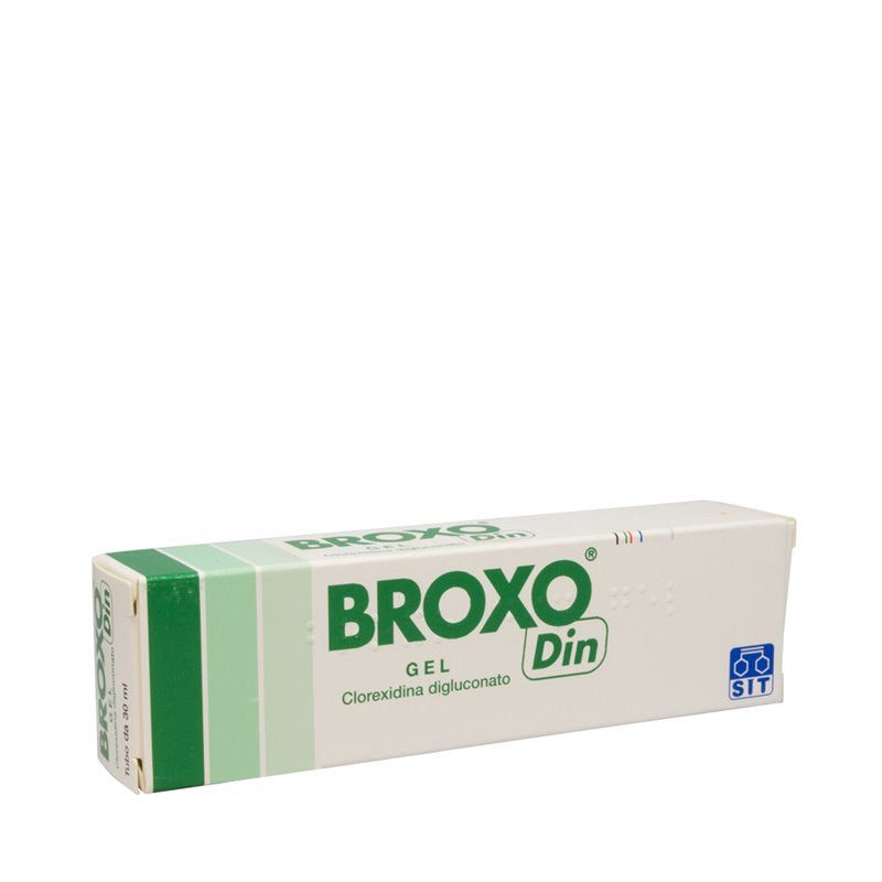 Broxo din 200 mg/100 g gel gengivale  clorexidina digluconato