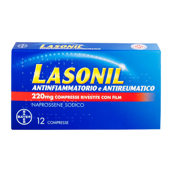 Lasonil antinfiammatorio e antireumatico 220 mg compresse rivestite con film  naprossene sodico