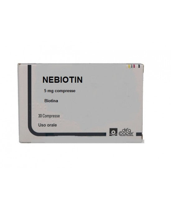 Nebiotin  5 mg compresse  biotina
