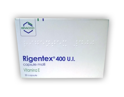 Rigentex 200 u.i. capsule molli rigentex 400 u.i. capsule molli vitamina e (rrr-a-tocoferolo)