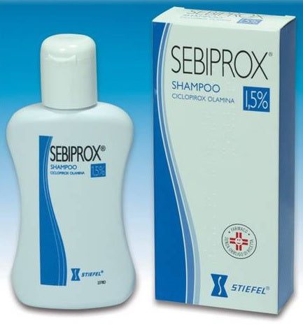 Sebiprox 1,5% shampoo  ciclopirox olamina