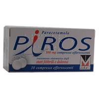 Piros 500 mg compresse effervescenti  paracetamolo