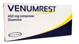 Venumrest 450 mg compresse  diosmina