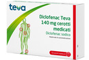Diclofenac teva 140 mg cerotti medicati diclofenac sodico
