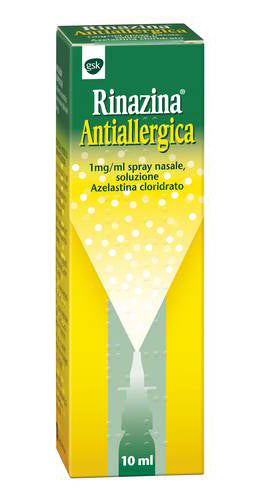 Rinazina antiallergica 1mg/ml spray nasale, soluzione azelastina cloridrato