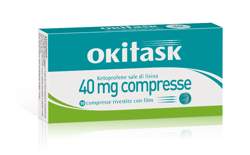 Okitask 40 mg 10 compresse rivestite