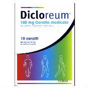 Dicloreum antinfiammatorio locale 180 mg cerotti medicati diclofenac idrossietilpirrolidina