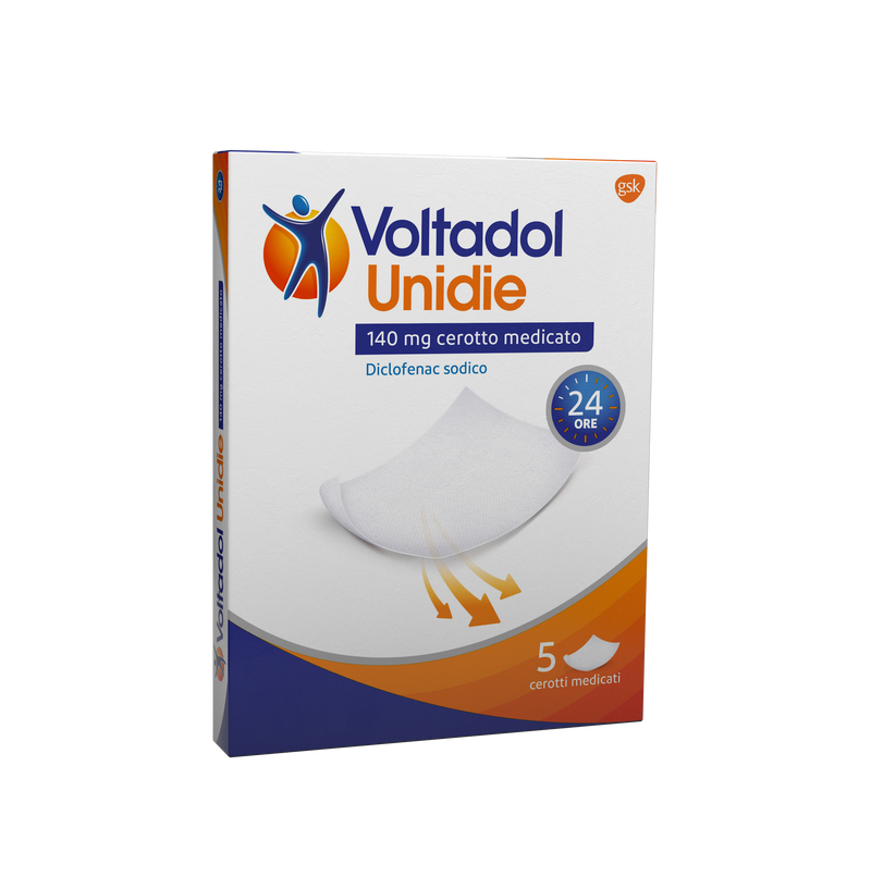 Voltadol unidie 140 mg cerotto medicato diclofenac sodico