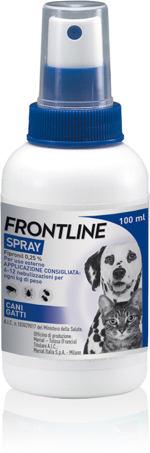 Frontline spray*fl 100ml+pomp
