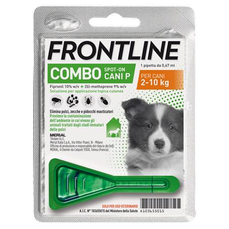 Frontline combo*1pip 2-10kg ca