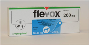 Flevox*spoton 1pip 20-40kg ca