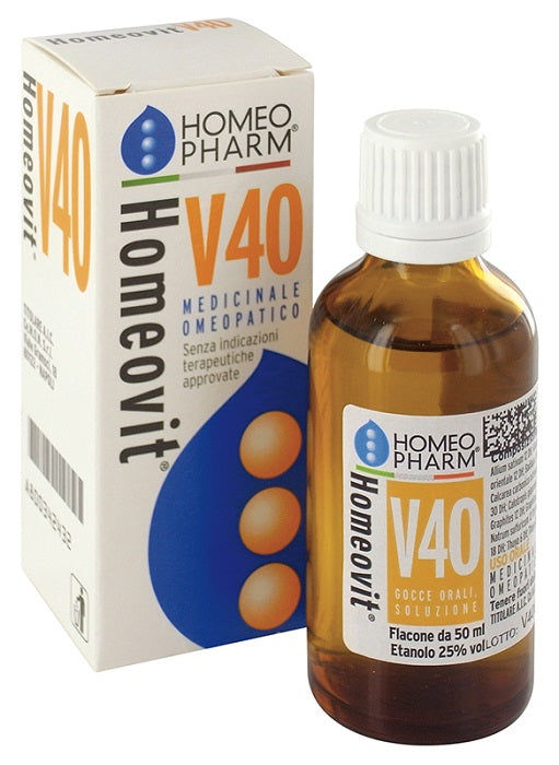 Homeovit v40 gocce 50ml