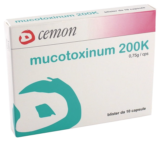 Mucotoxinum 200k 10cps