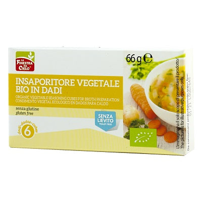 Fsc brodo vegetale senza lievito 6 dadi bio 66 g