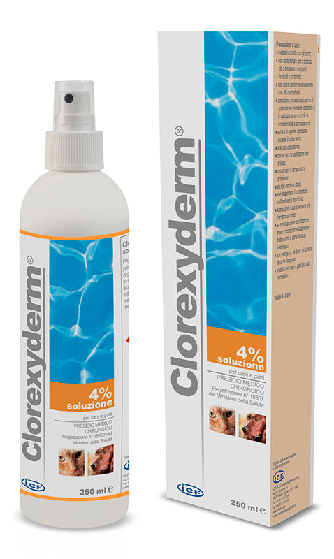 Clorexyderm soluzione 4% 250 ml