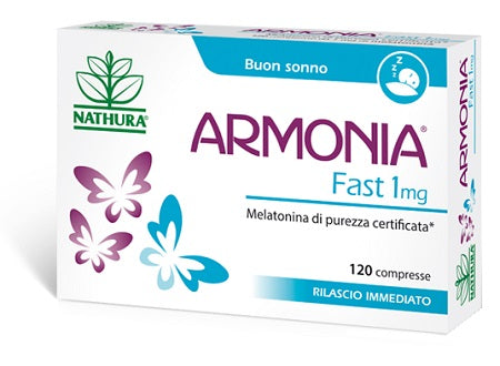 Armonia fast 1 mg melatonina 120 compresse