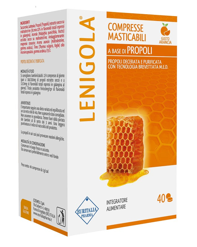 Lenigola chewable tablets orange 40 tablets