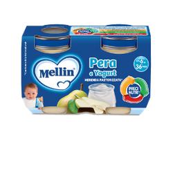 Mellin merenda yogurt pera 2x120 g