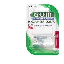 Gum proxabrush classic 612 1,4mm scovolino interdentale 8 pezzi