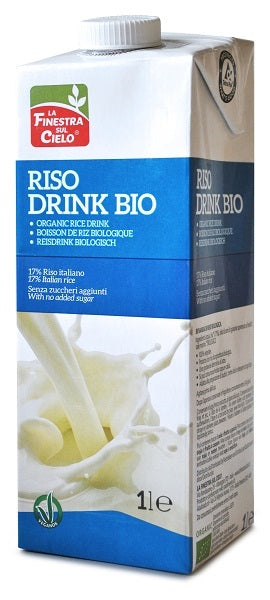 Fsc rice drink bevanda di riso nature bio vegan senza zuccheri aggiunti 1 litro