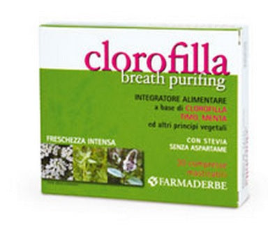 Chlorophyll breath purifying 30 chewable tablets